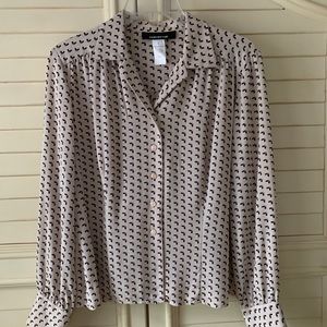 Jones New York silk blouse